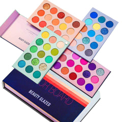 MYUANGO Color Board palette open shows rainbow shades for versatile day-to-night looks