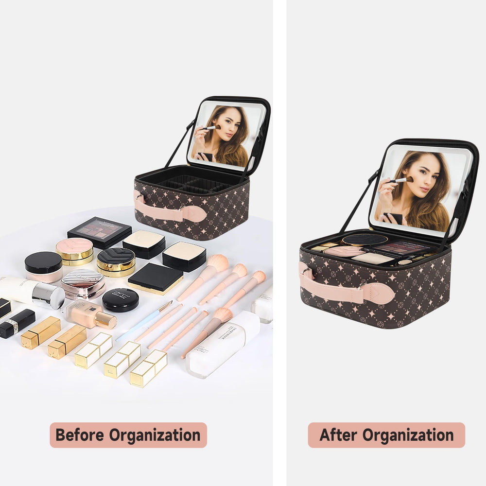 MYUREN inner layer with adjustable dividers maximizes case organization