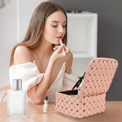 Myuren LED mirror with adjustable brightness helps makeup in any light.