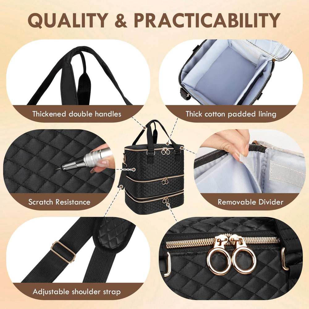 MZTXY scratch-resistant nylon exterior emphasizes durability and easy cleaning