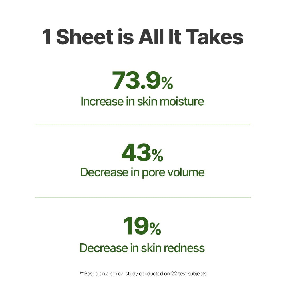 NACIFIC Collagen Gel Mask ingredients – green tea, apple, TECA for calm vitality.