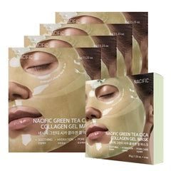 NACIFIC Collagen Gel Mask packaging shows a hydrating formula for all skin types.