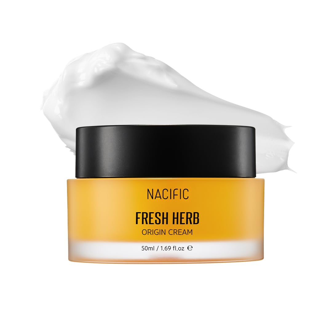 NACIFIC Fresh Herb Origin Cream closeup shows rich hydration-ready texture