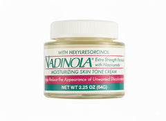 Nadinola cream texture close-up highlighting creamy consistency for daily use