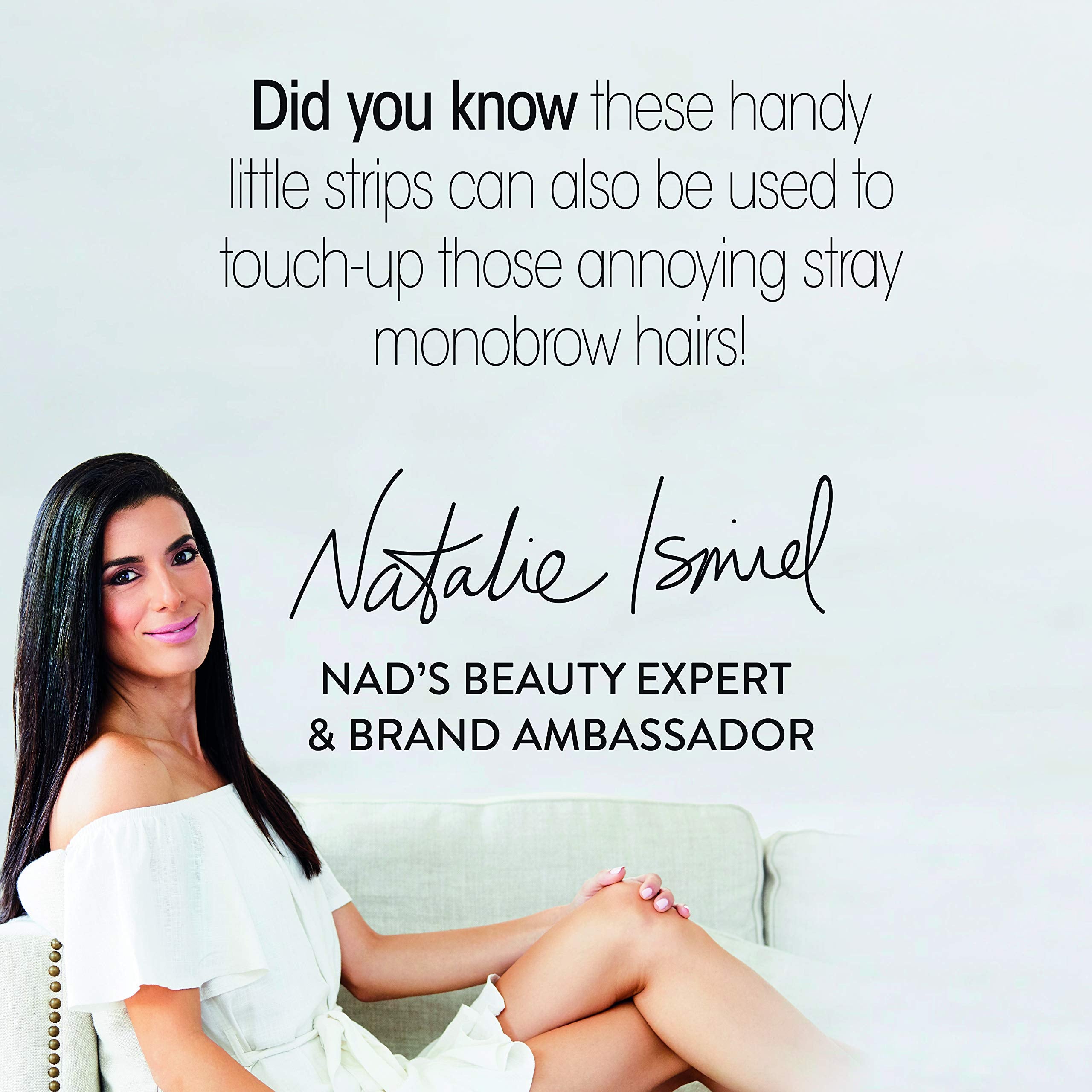 Nad's before and after comparison illustrating weeks-long smoothness