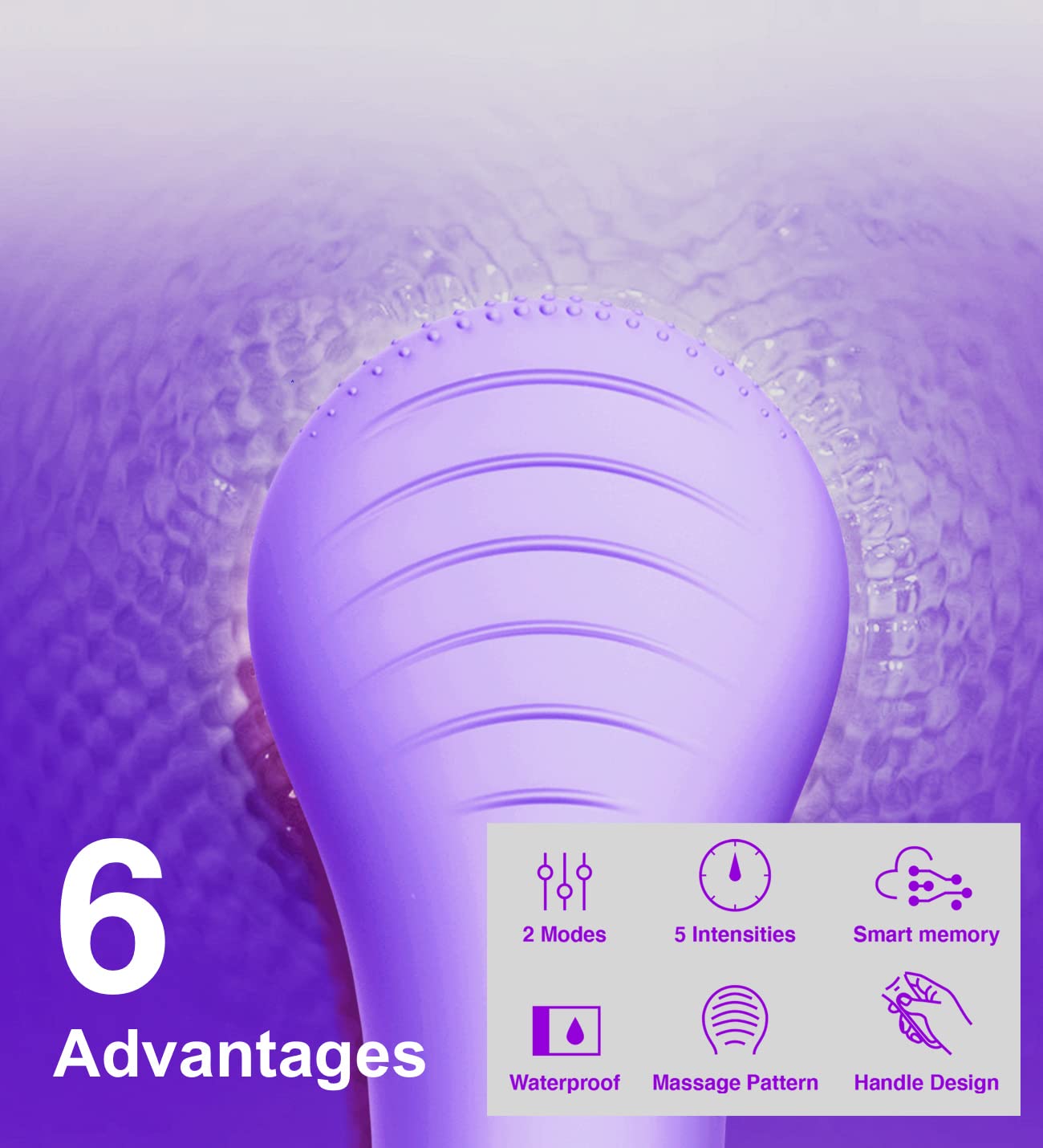 NågraCoola CLIE in-use circle massage during cleansing refreshes skin.