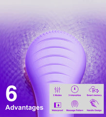 NågraCoola CLIE in-use circle massage during cleansing refreshes skin.