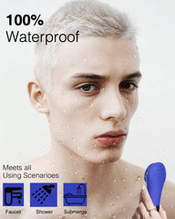 NågraCoola CLIE silicone-soft bristles close-up for gentle cleansing