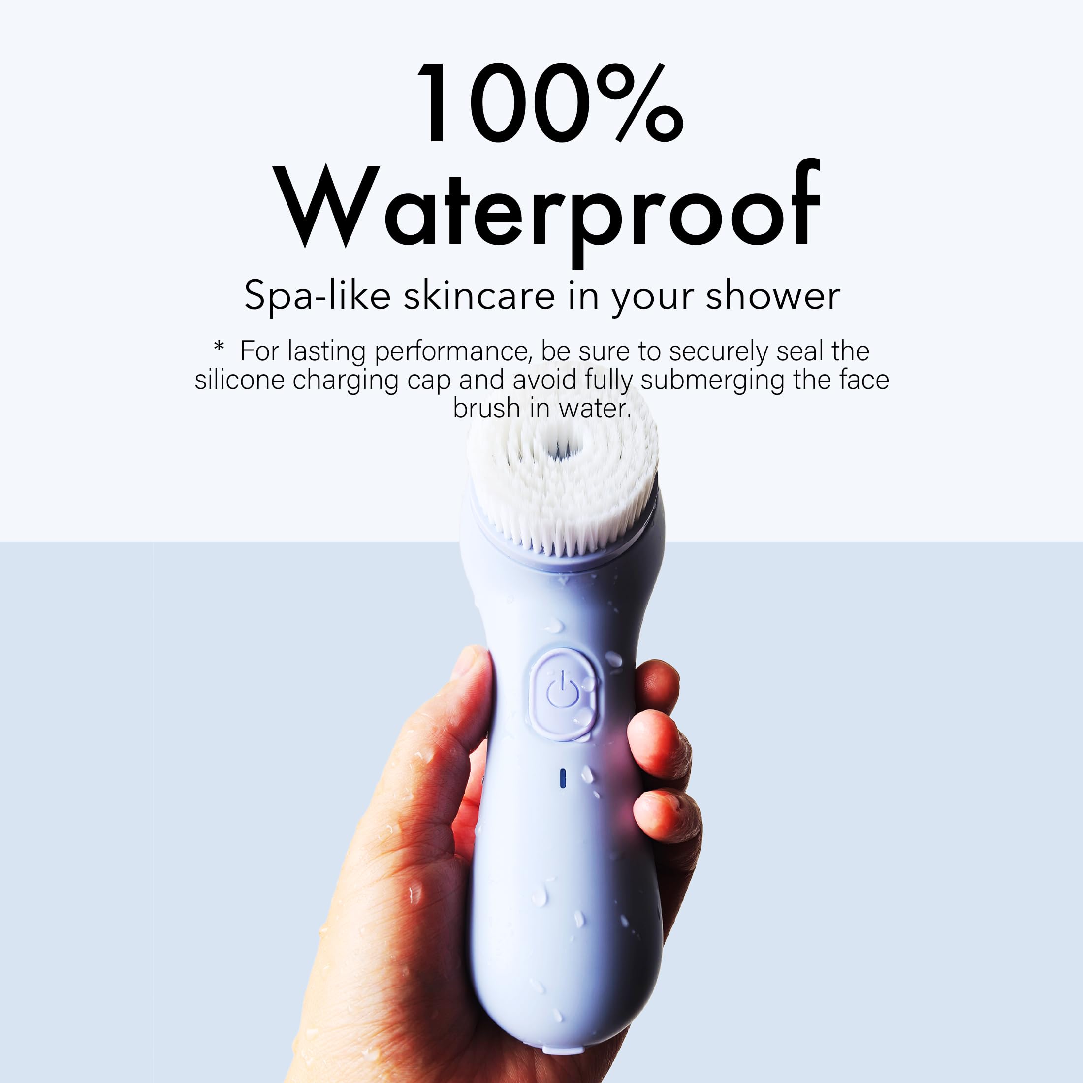 NågraCoola IPX6 waterproof design for shower use and rinse-off.