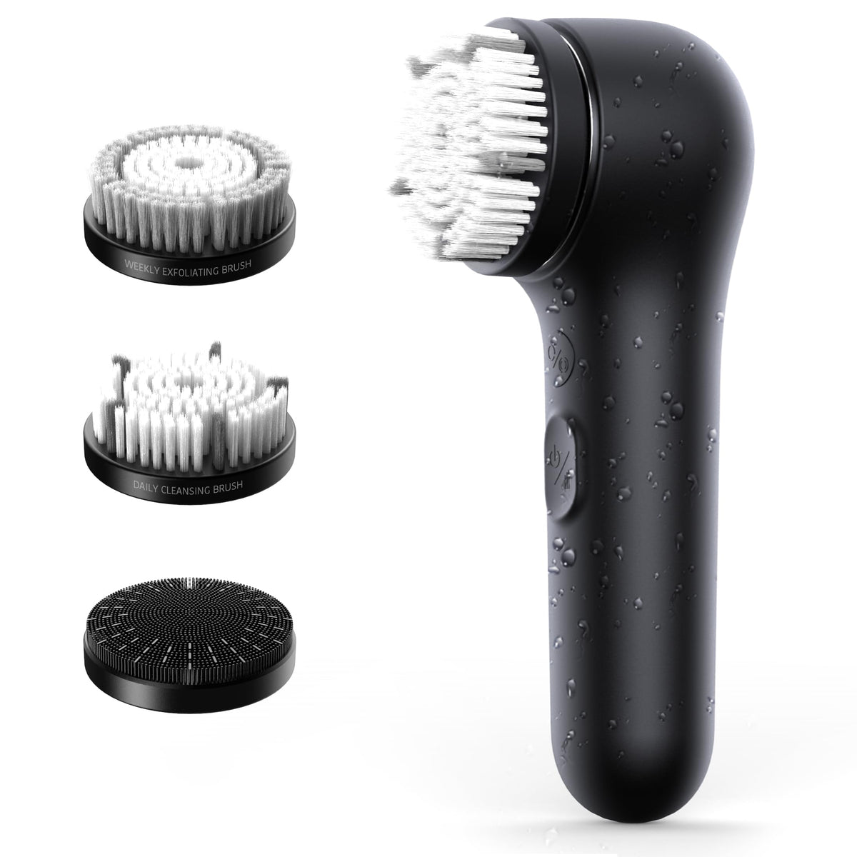 NågaCoola premium facial cleansing brush main view for daily cleansing.