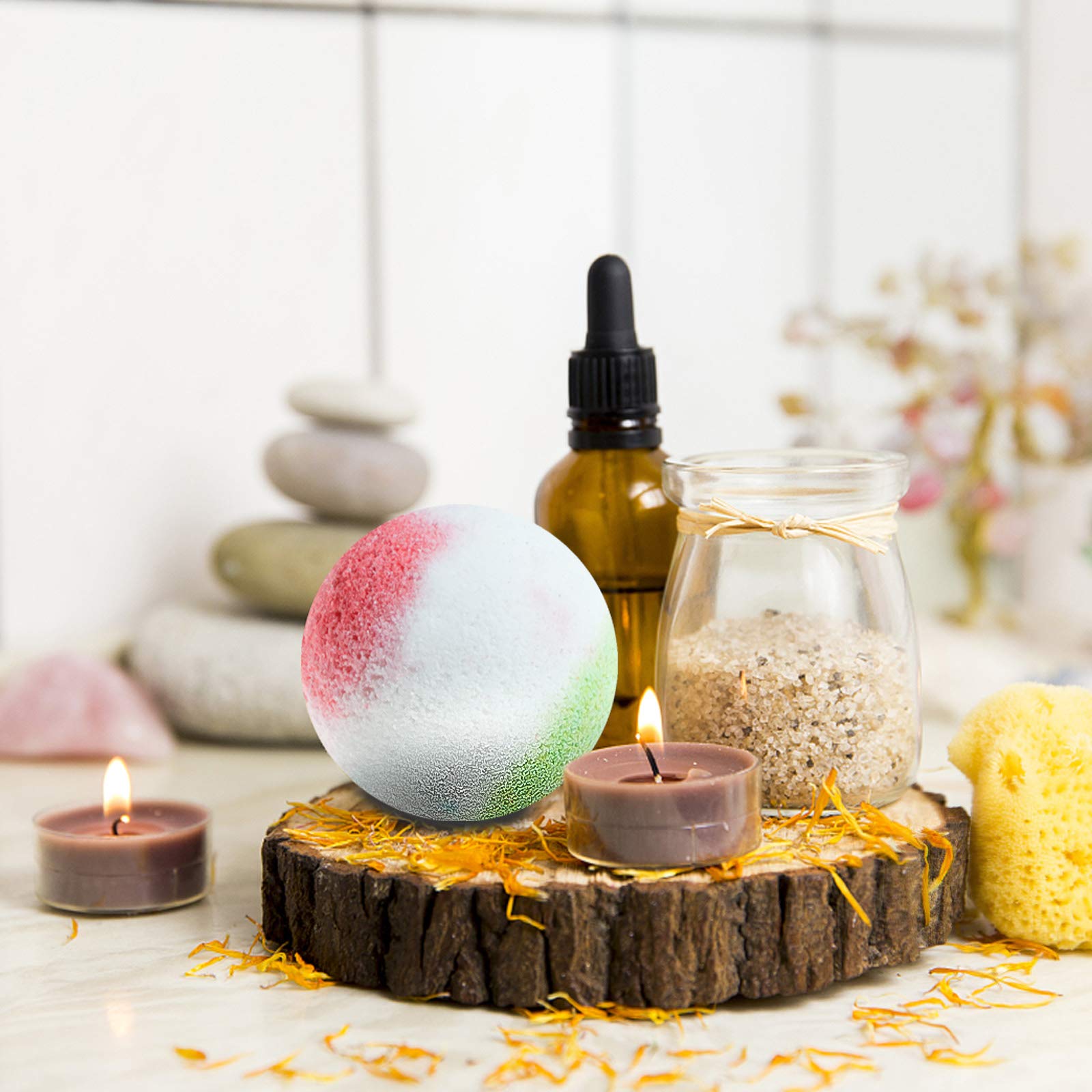 Nagaliving Dream Me lavender bomb offers calming lavender scent.