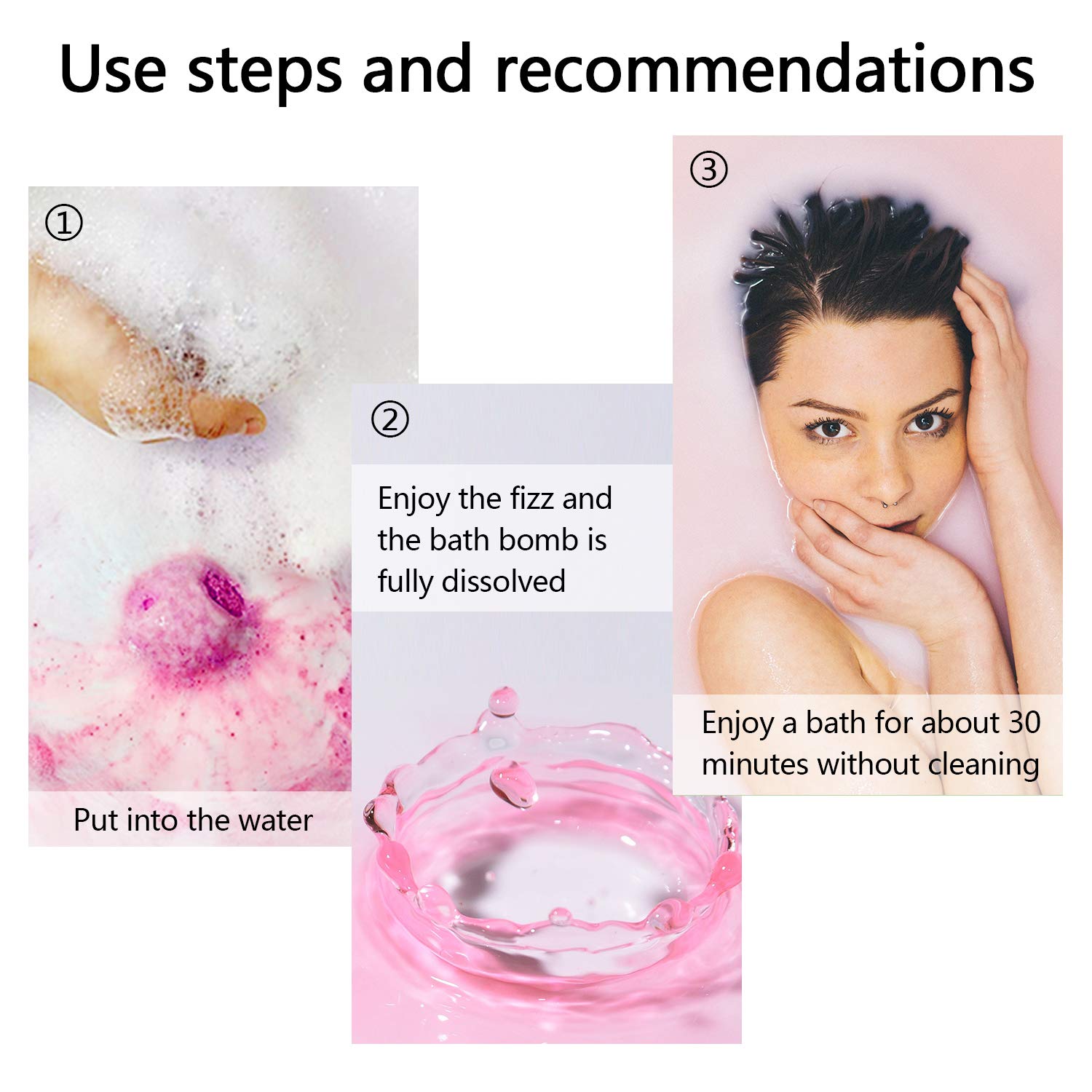 Nagaliving color-swirl bathwater reveals rich hues while soothing the senses.
