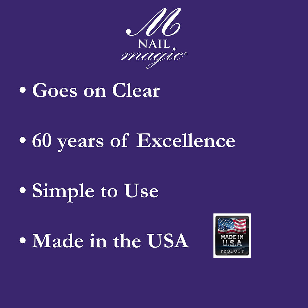 Nail Magic logo communicates 50 years of professional trust