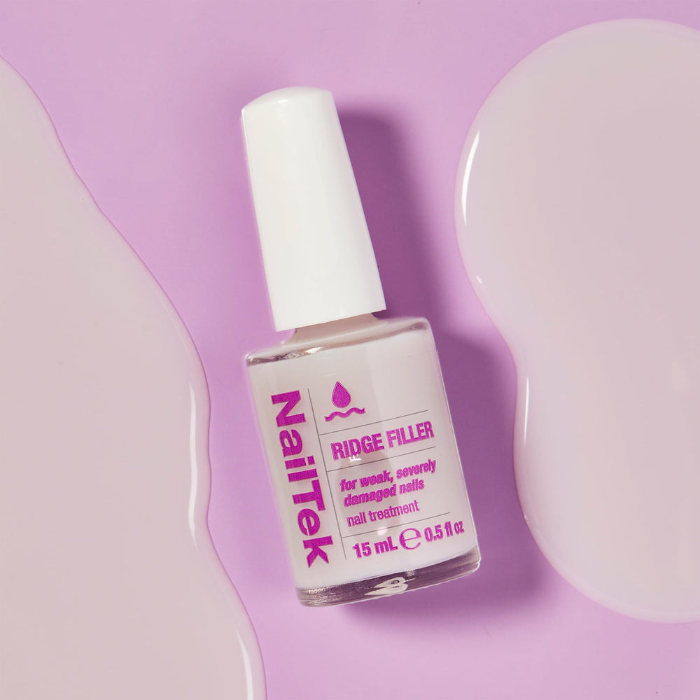 Nail Tek Ridge Filler Formula 4 hydration action softening brittle nails