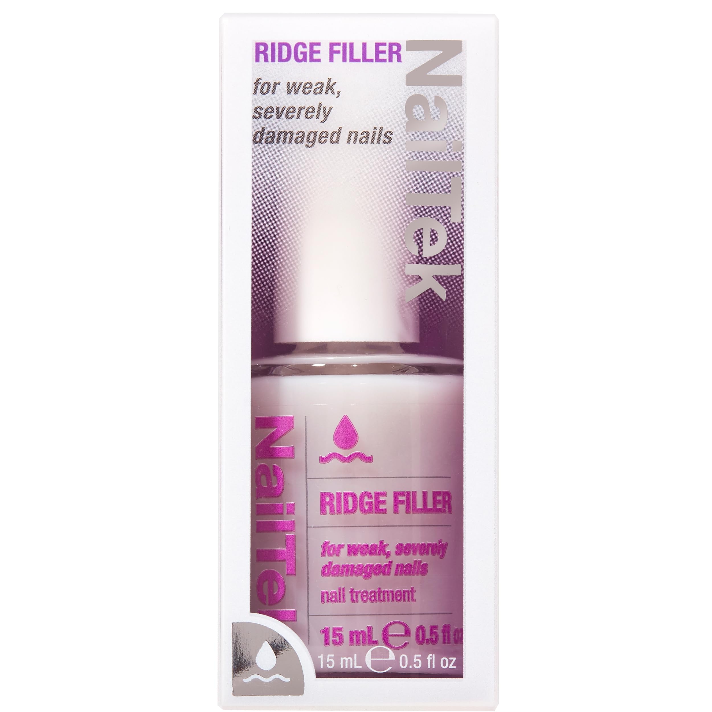 Nail Tek Ridge Filler Formula 4 packaging on shelf conveys clarity and care