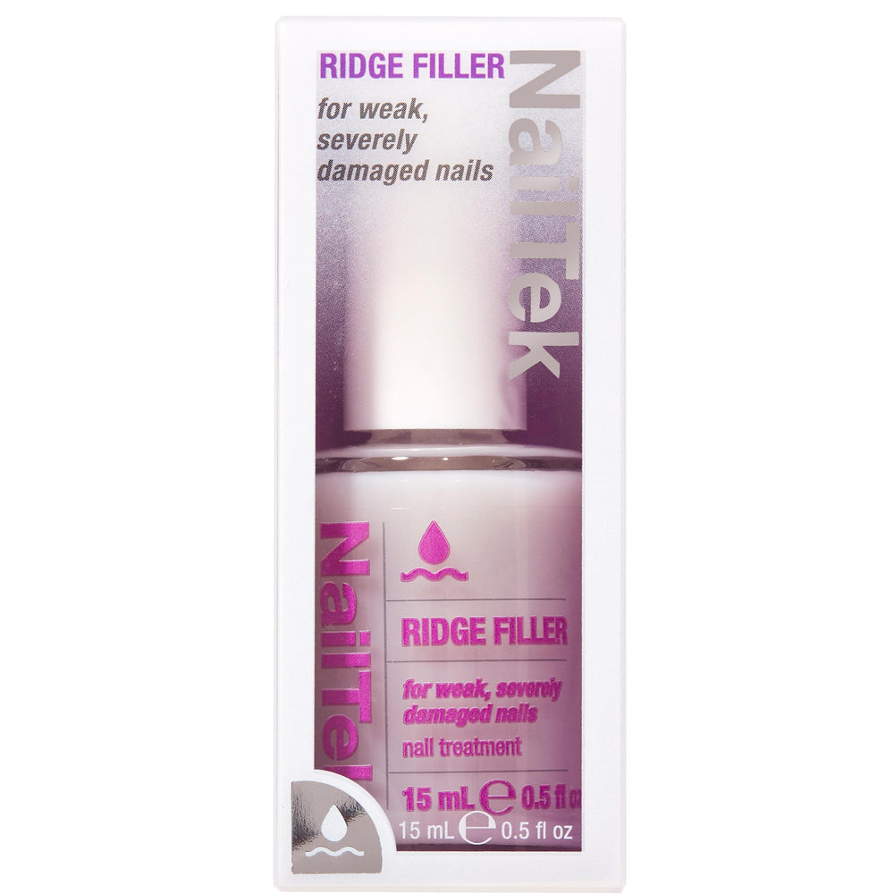 Nail Tek Ridge Filler Formula 4 packaging on shelf conveys clarity and care
