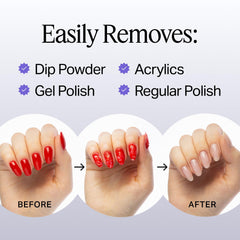 Nailboo acetone remover pour spout image enables precise application and minimal spills