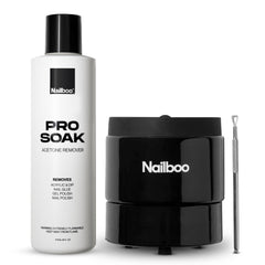 Nailboo acetone 16oz bottle for at-home professional removal