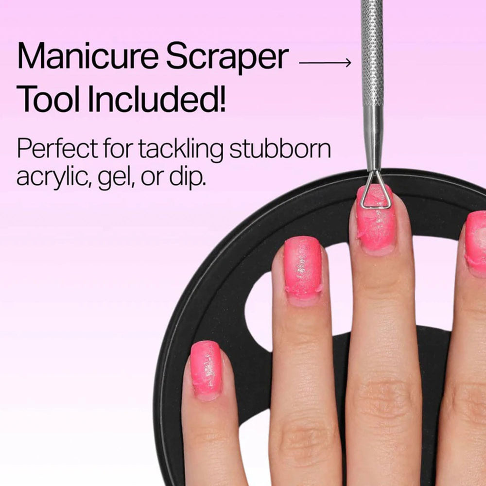 Nailboo Magic Soak Bowl included-parts signals a complete beginner-friendly kit for home use.