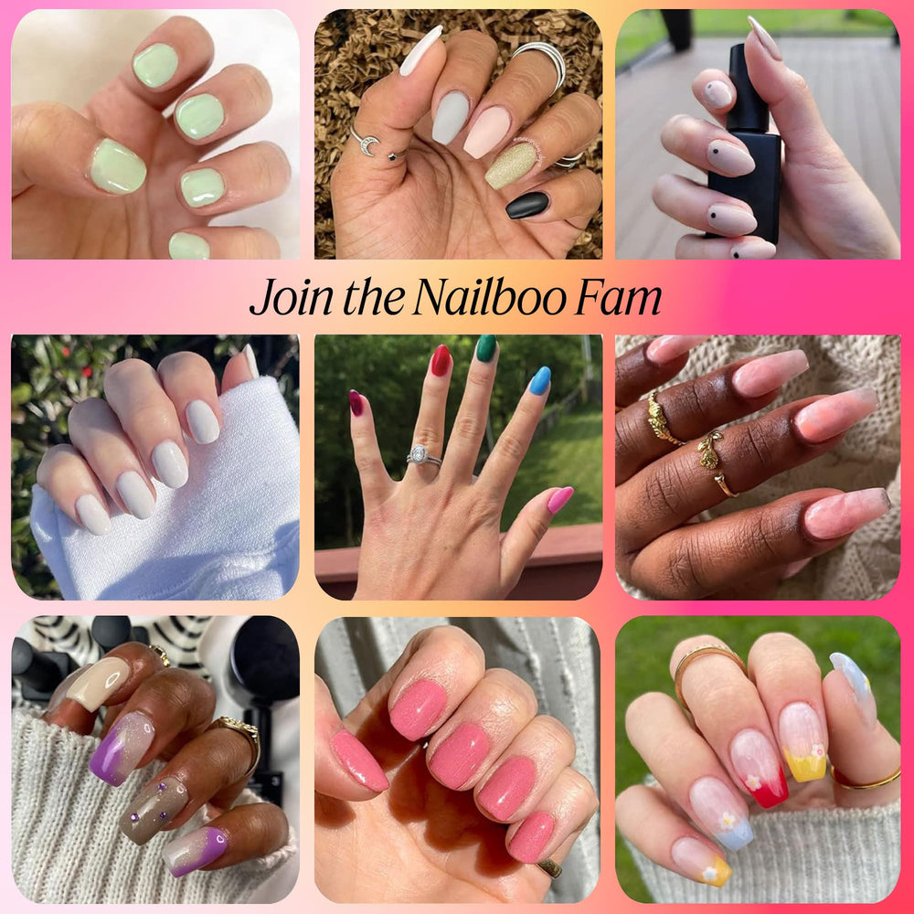 Nailboo nail-files and prep-pads kit ready for prep before application