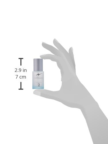 Nailtiques Formula 2 applied to cuticles, supporting overall nail health.