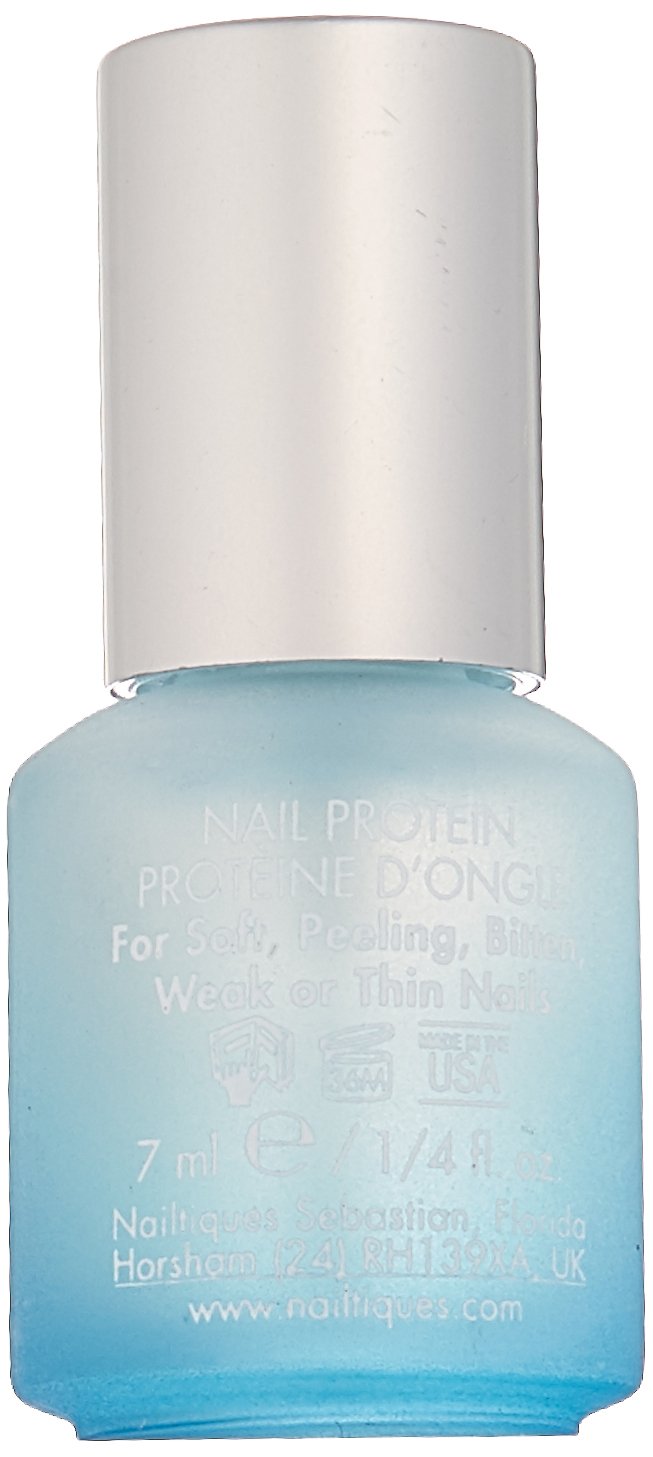 Nailtiques Nail Protein Formula #2 label detail highlights keratin and calcium