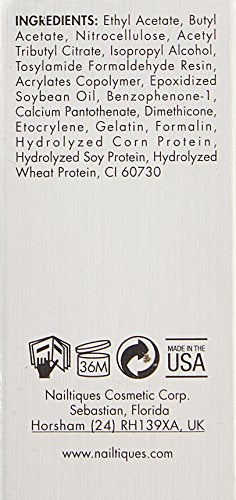 Nailtiques Nail Protein Formula #2 packaging shows travel-ready bottle