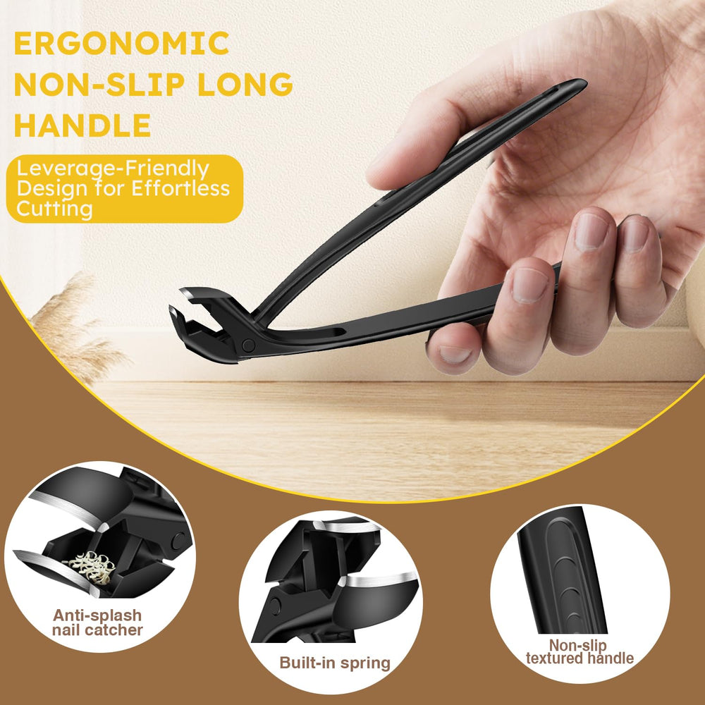 Nailysor precision angled head design ensures safer, easier trimming.