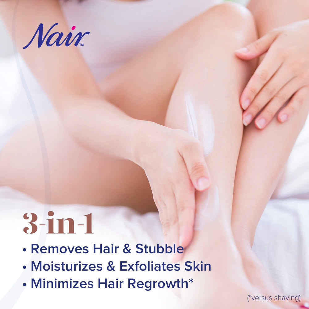 Nair Leg Mask natural-ingredients clay-seaweed close view