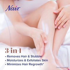 Nair Leg Mask natural-ingredients clay-seaweed close view