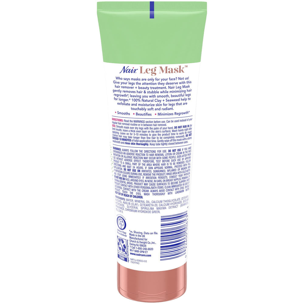 Nair Leg Mask pack-of-2 box displayed for two-pack routine