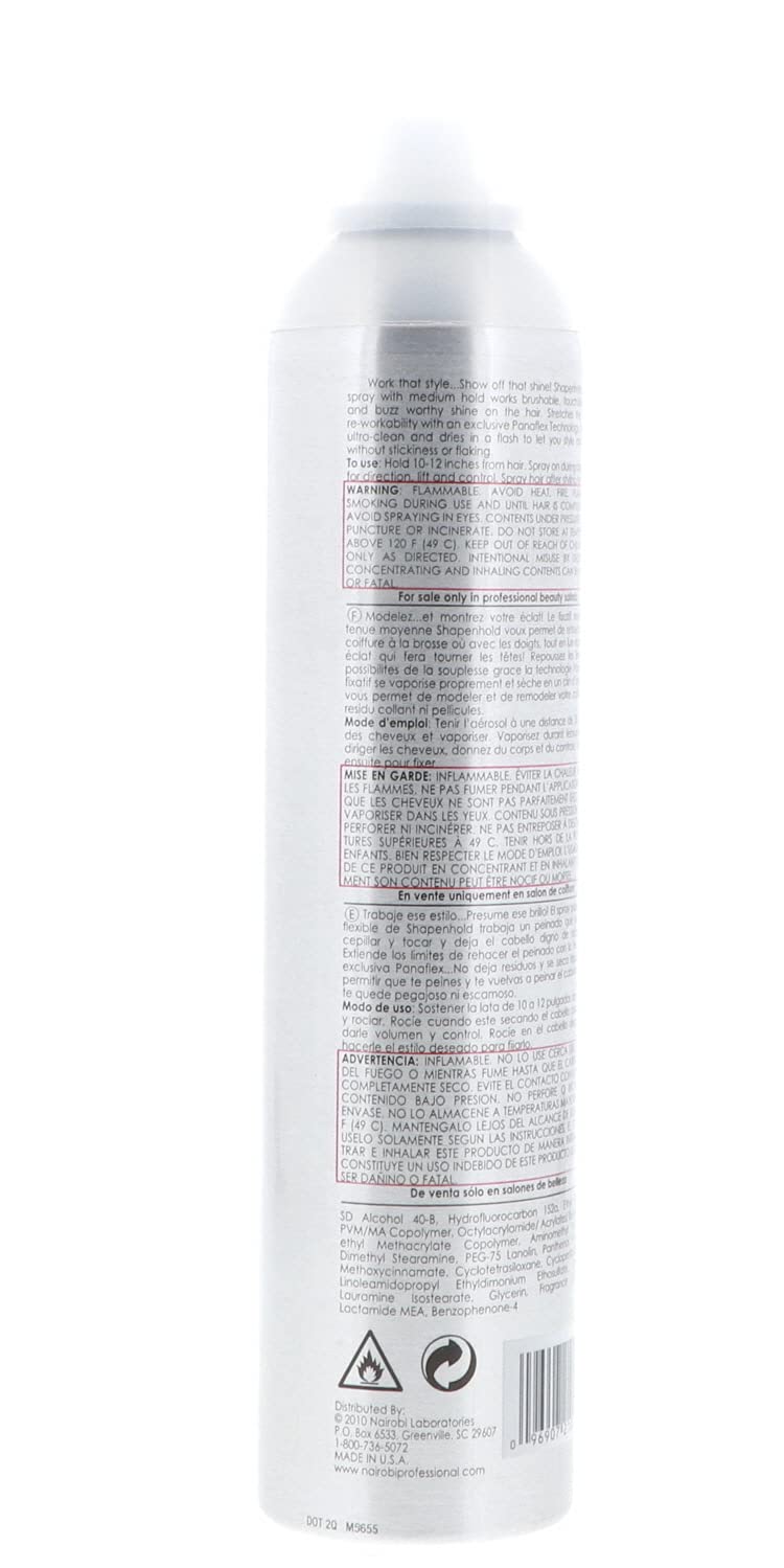 Nairobi thermal-protection spray supports heat styling with confidence.