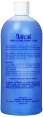 Nairobi Wrapp-It Shine foaming lotion application promotes smooth styling.
