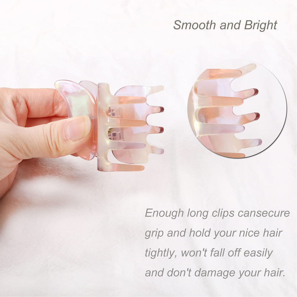 NAISIER Hair Claw Butterfly Pink-Purple versatile color for various outfits