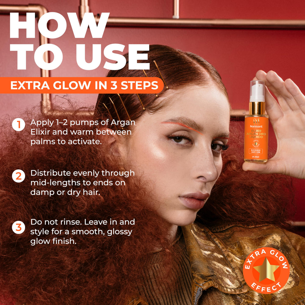 Naissant Elixir Argan Oil repairs damaged hair ends
