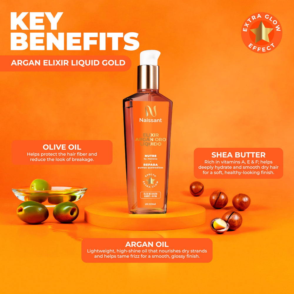 Naissant Elixir Argan Oil adds brilliant shine and softness