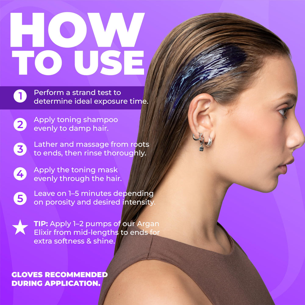 Naissant Pearl Blonde Mask clean formula image highlights free from harsh additives.