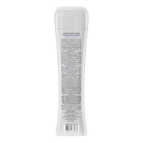 Naissant Silver Ash Blonde Mask pump bottle ready for precise, mess-free application.