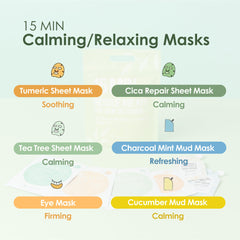 Naisture-tea-tree-face-mask demonstrates gentle soothing for balanced skin.