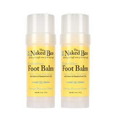The Naked Bee orange blossom foot balm roll-on for easy soothing.