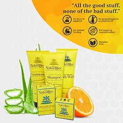 The Naked Bee two-piece skincare set shown for a streamlined daily routine