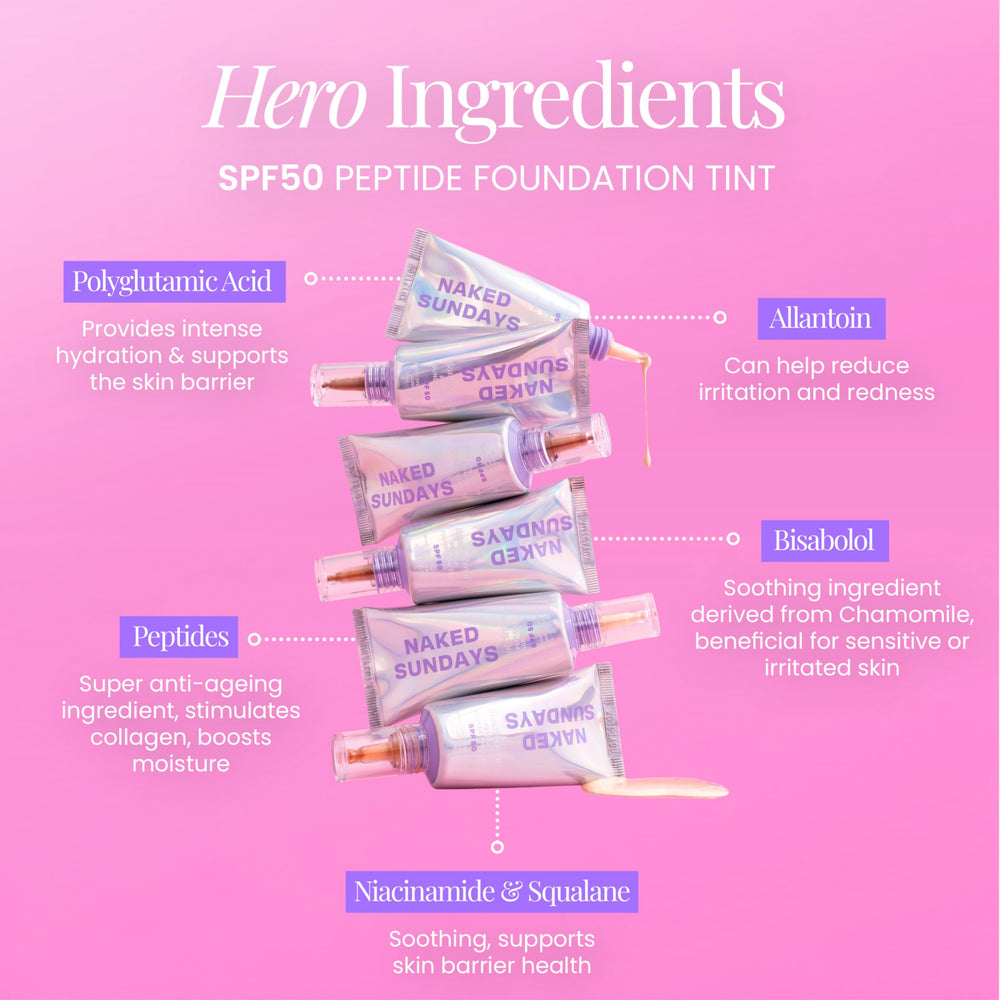 Application demo with Naked Sundays BeautyScreen reveals quick blending for a natural glow.