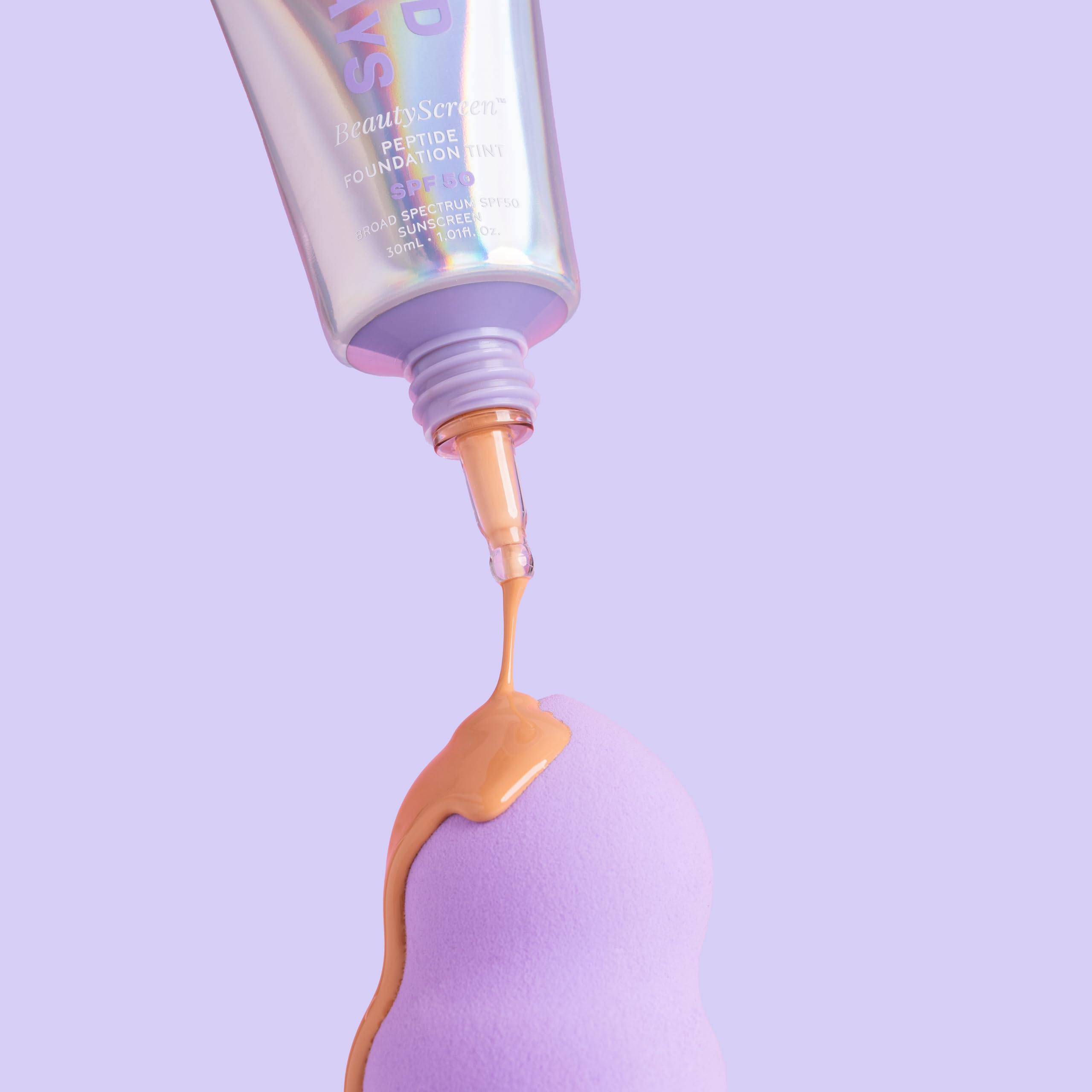 Clean app stage reflects an easy routine with SPF protection.