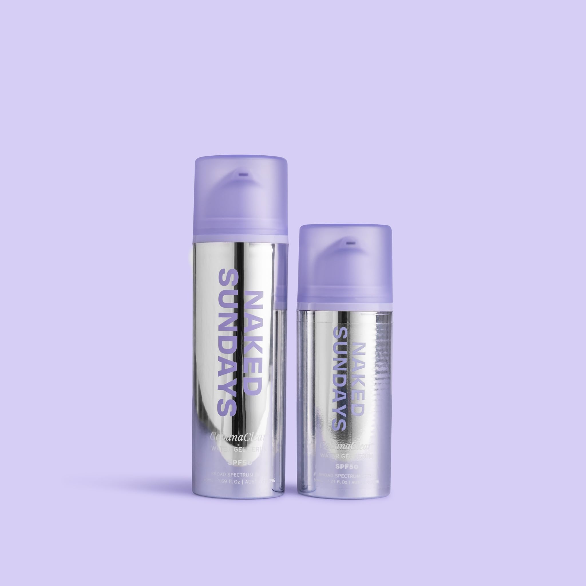 Naked Sundays CabanaClear texture swatch highlights gel like hydration