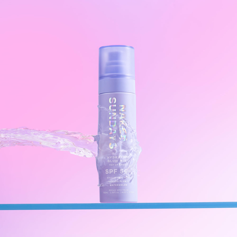 Naked Sundays SPF 50 spray simplifies on-the-go reapplication