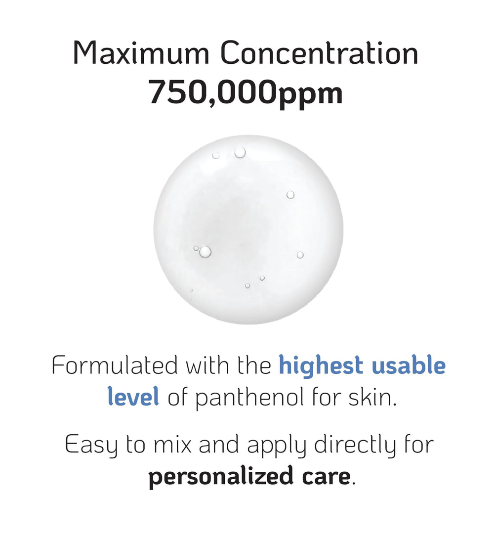 Nano Recipe D-Panthenol skin application demonstrates easy integration into daily care