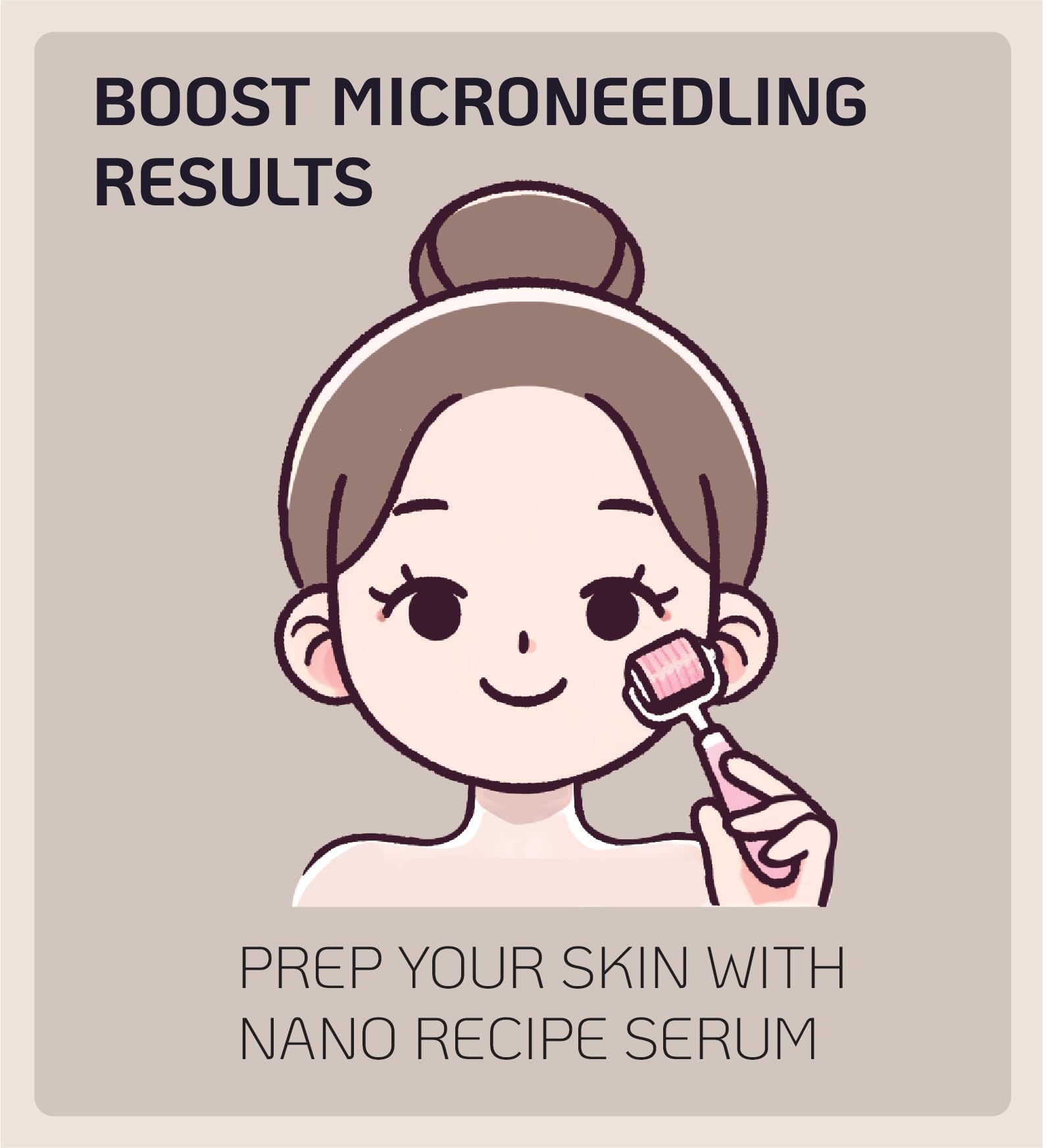 Nano Recipe EGF+FGF concentrate in routine image demonstrates versatile step-adding use.