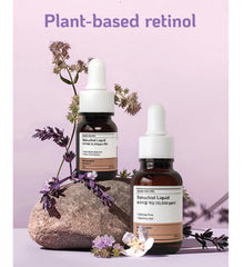 Nano Recipe Bakuchiol concentrate dropper ready for precise two-drop applications in skincare.