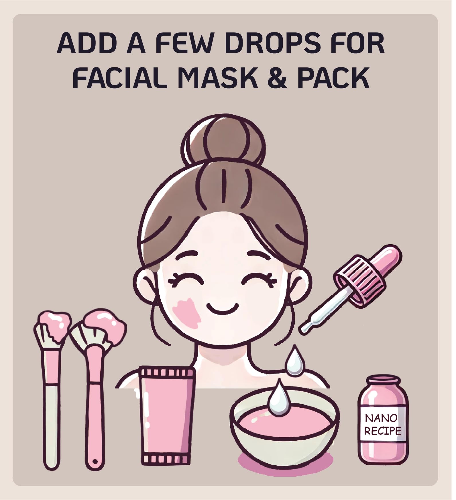 Nano Recipe Tranexamic Concentrate on skin suggests even tone benefits.