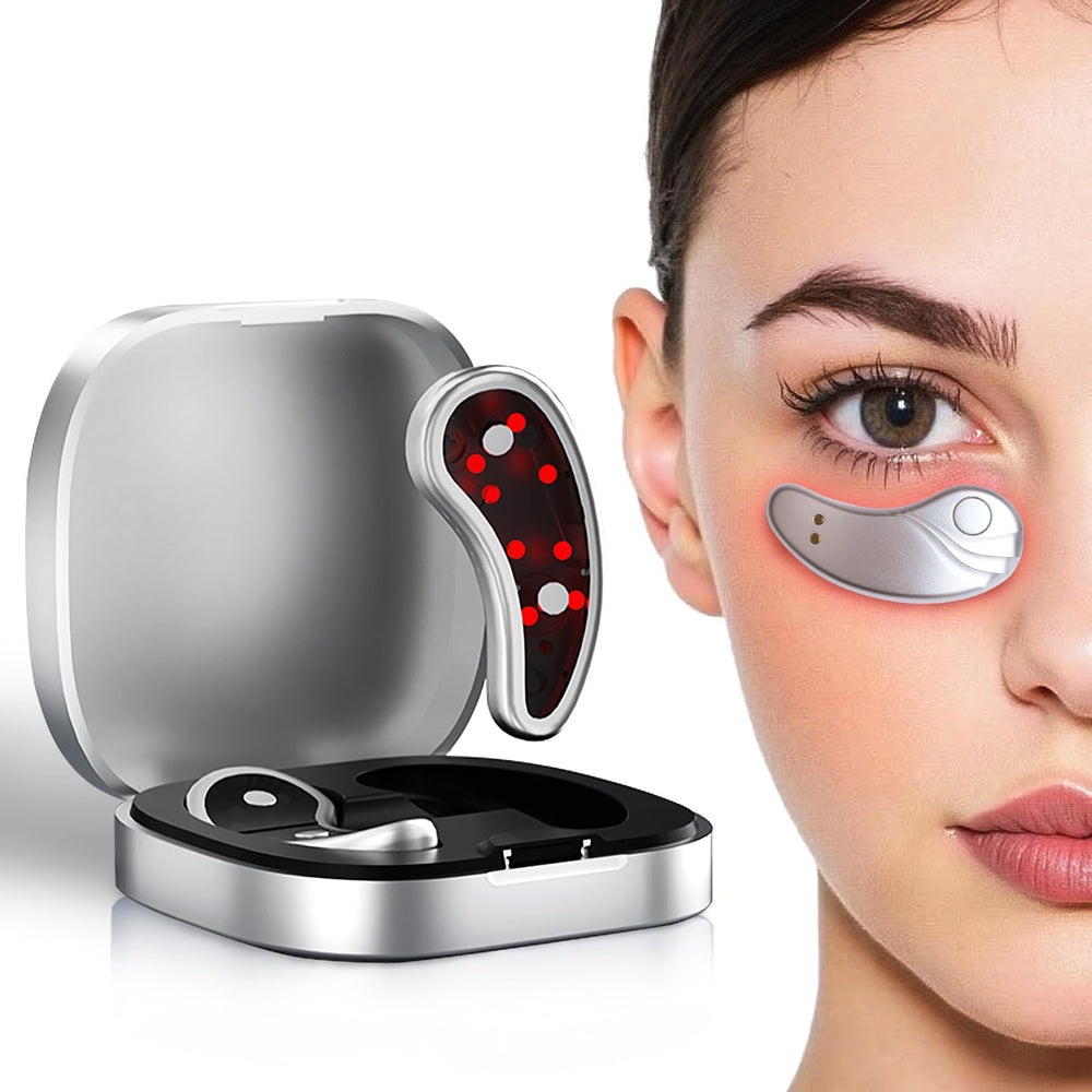 NANSIKE Revita Eyes patch close-up with red light therapy for smoother under-eye skin